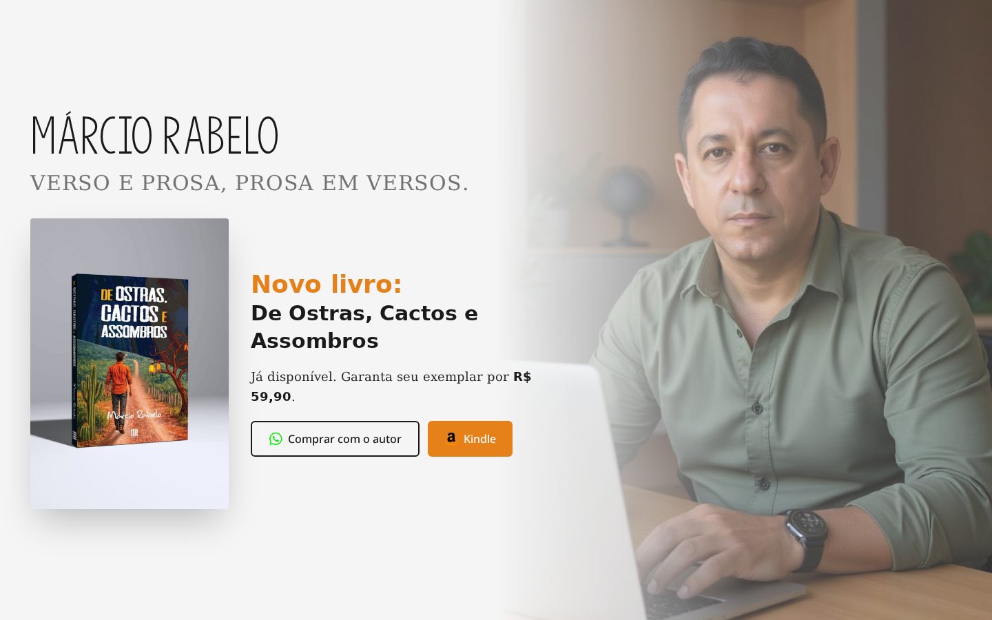 Márcio Rabelo — Site oficial de autor literário