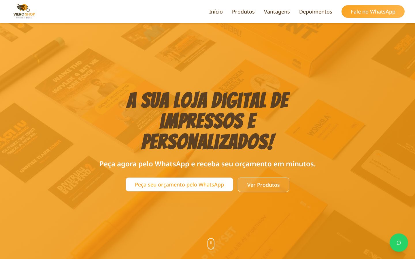 Viero Shop — Loja digital de gráfica